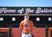 Kole Ayrault leads the Sailors in batting average and hits, as of March 23, and also ranks third for RBIs and runs.