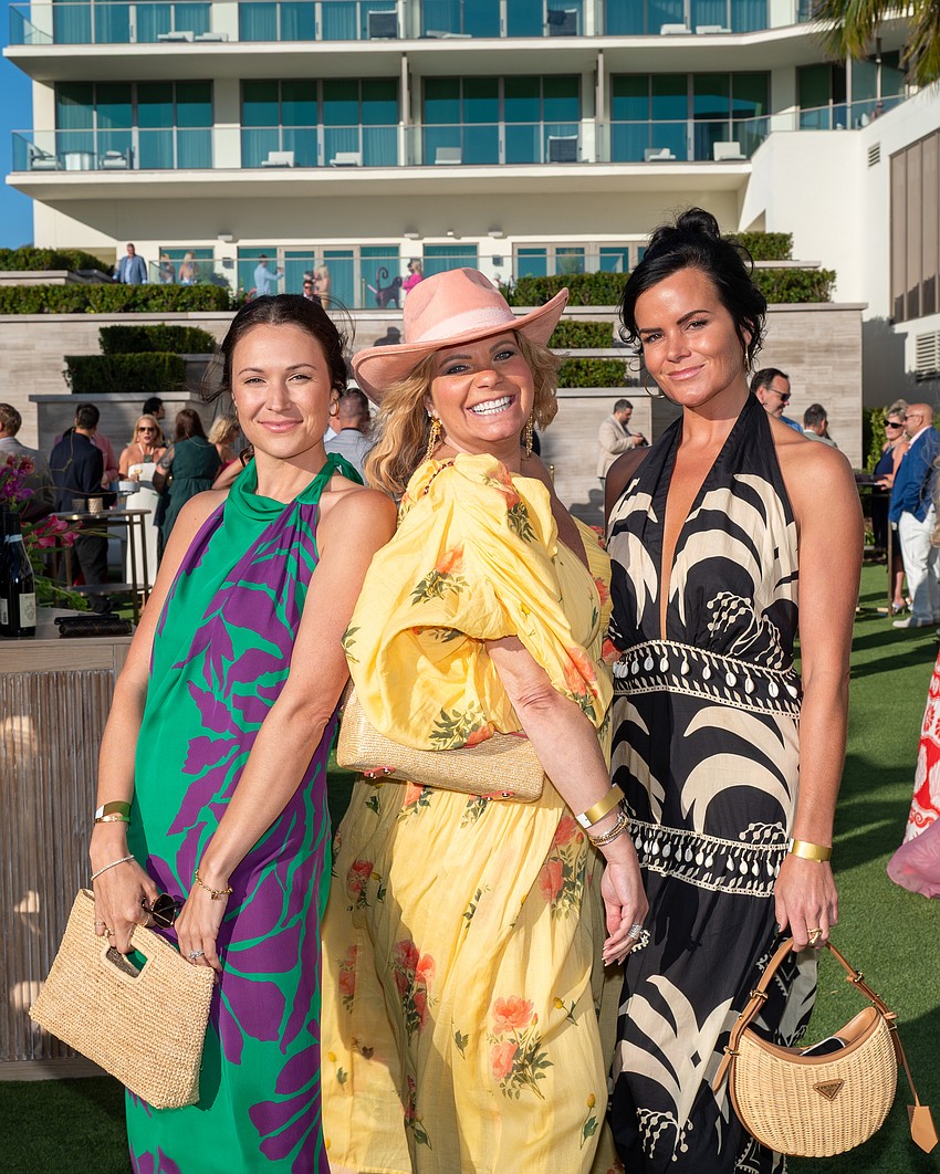 Taylor Corry, Sharon Petrick and Carina Corry