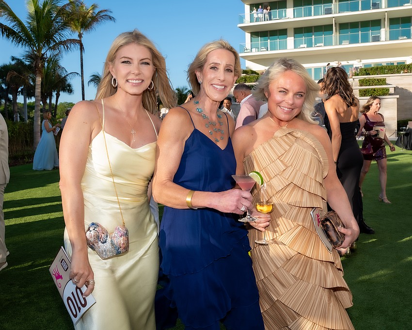 Allison Scibelli, Cindy Bruce and Cretia Tuffile