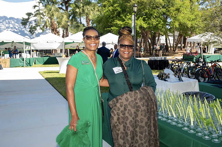 Saundra Johnson Austin and Lori Abdul Rabb