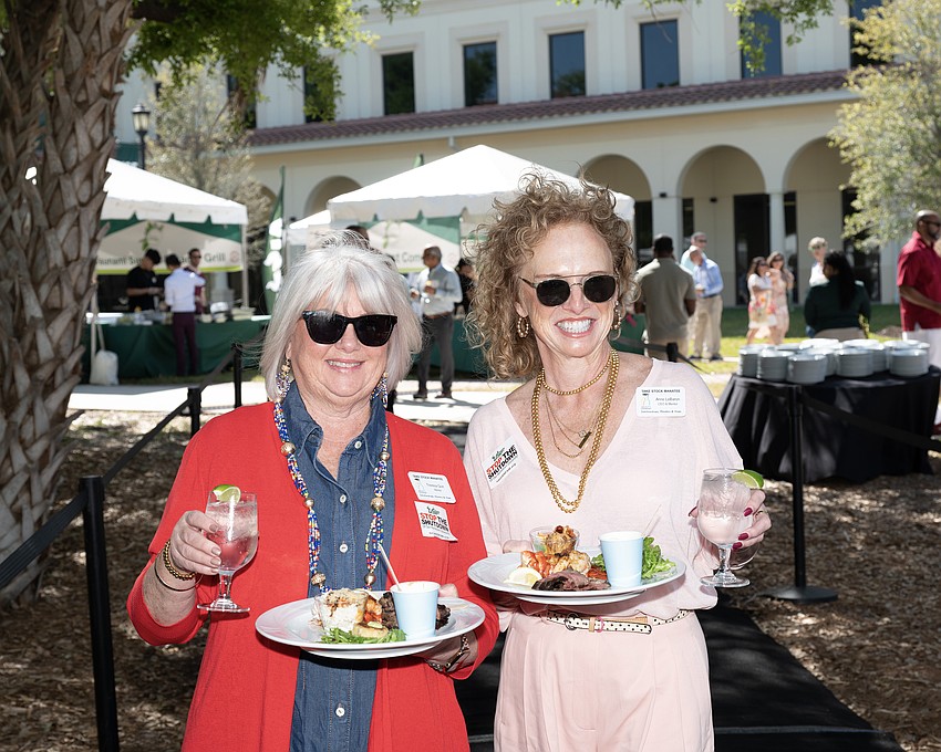 Theresa Quin and Anne LeBaron