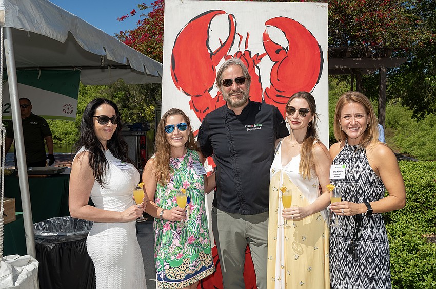 Samantha Pantapas, Christa Queen-Sutherland, Greg Campbell, Karissa Campbell and Elizabeth Mynatt