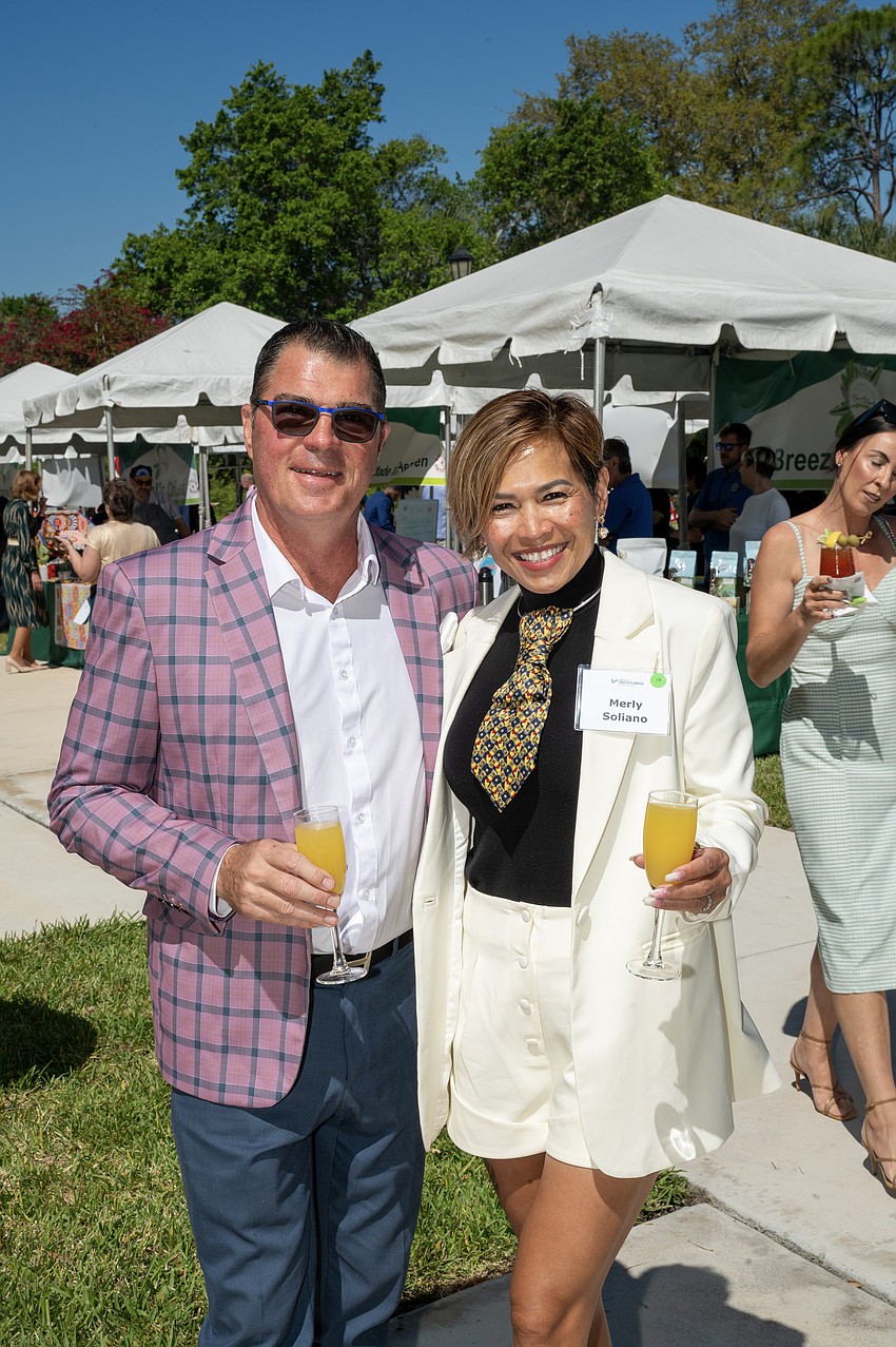 Tim Mitten and Merly Soliano