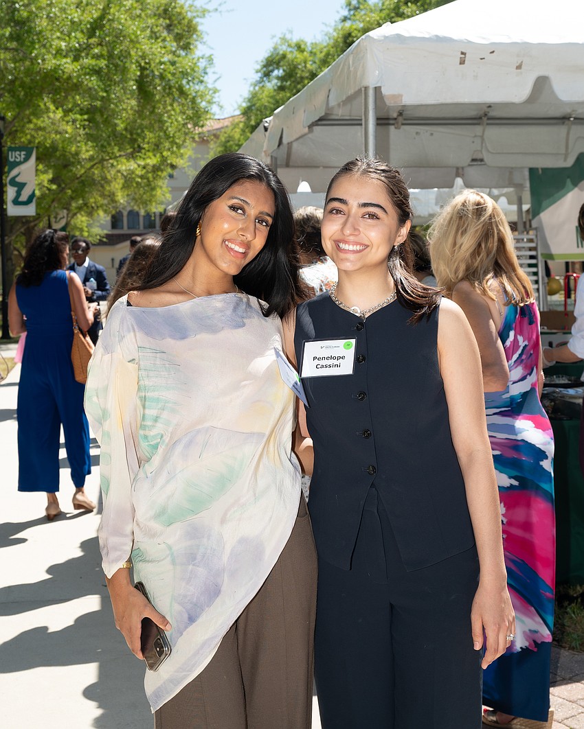 Sasha Hossain and Penelope Cassini