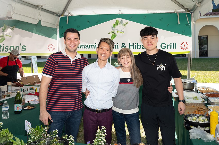 Jason Kamson,  Jeffrey Karasawa, Elizabeth Klamson and Jay Zheng