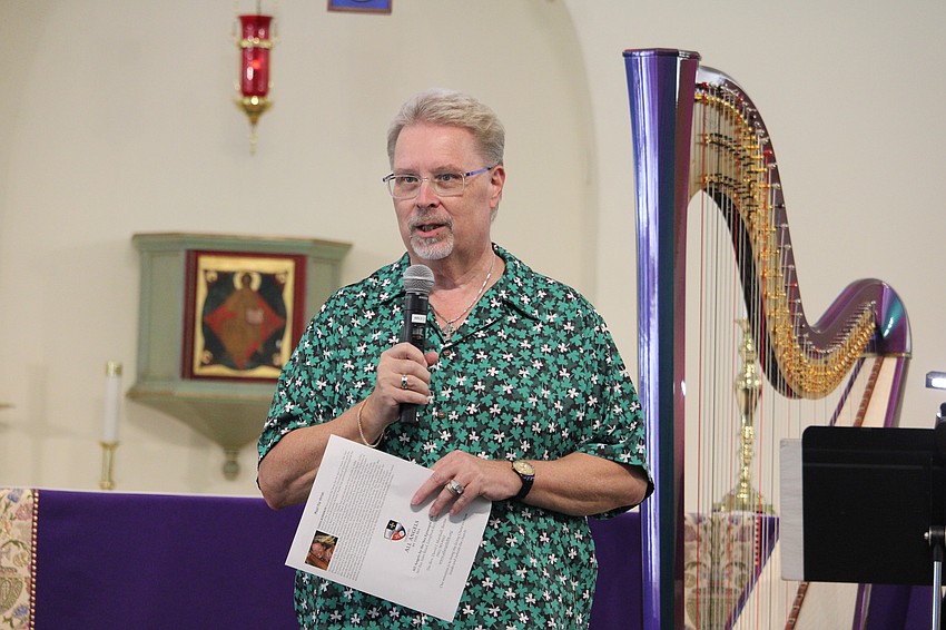 Director of Music and Organist David Stasney introduces the musical program for St. Patrick's Day at All Angels by the Sea Episcopal Church.