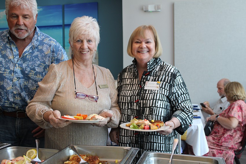 Iris White and Muriel Klosterman