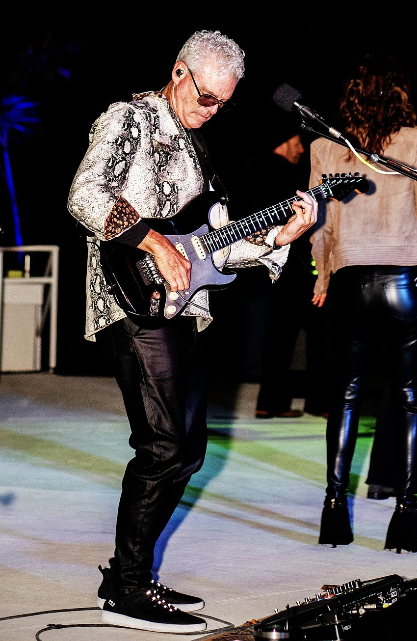 Summerfield's Chuck Black says he feels like a rock star playing with the band Silver Thunder.