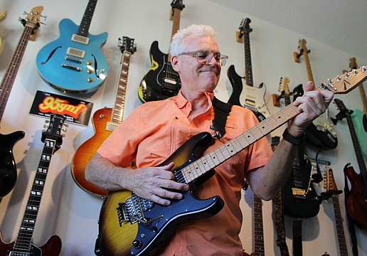 Lakewood Ranch guitarist Chuck Black plays with the Silver Thunder band April 3 at Music on Main.