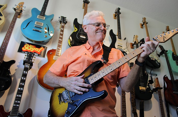 Lakewood Ranch guitarist Chuck Black plays with the Silver Thunder band April 3 at Music on Main.
