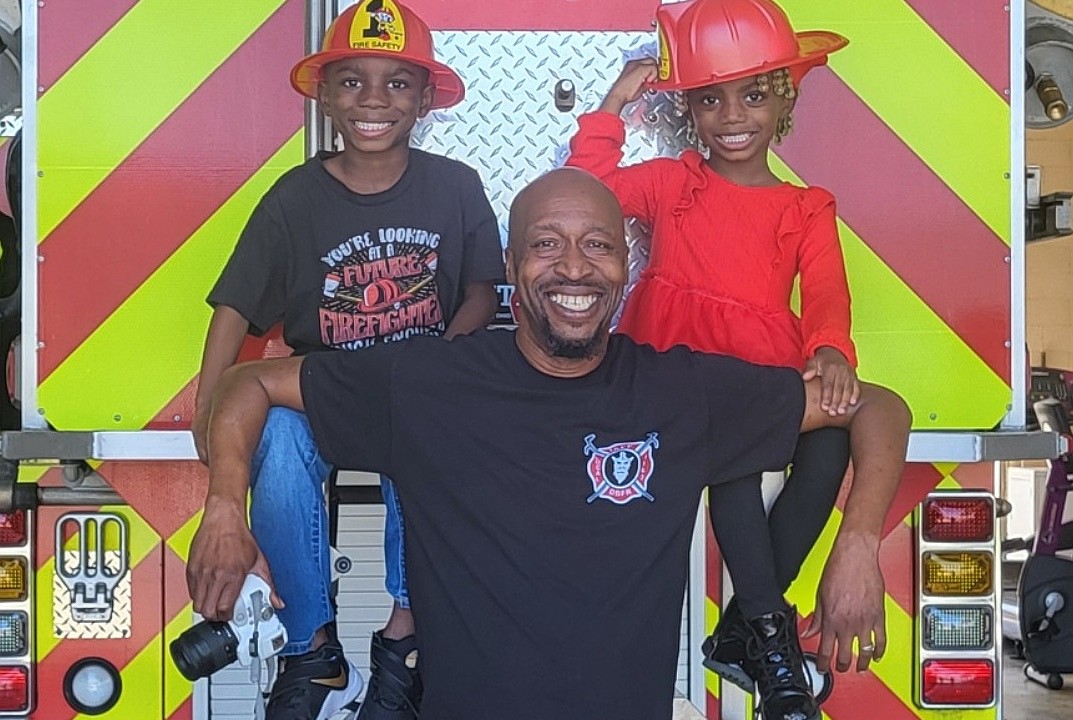 'True heroes': Mainland assistant basketball coach co-authors book with children about firefighters
