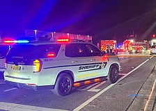 Lockwood Ridge Road was closed near Gocio Road early Monday morning after a fatal incident between a vehicle and a pedestrian.