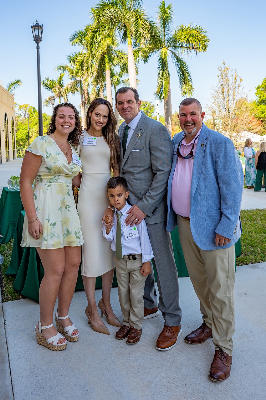 Mackenzie Riley, Sarah, Luke and Luke Jr. Bencie with Jay Riley