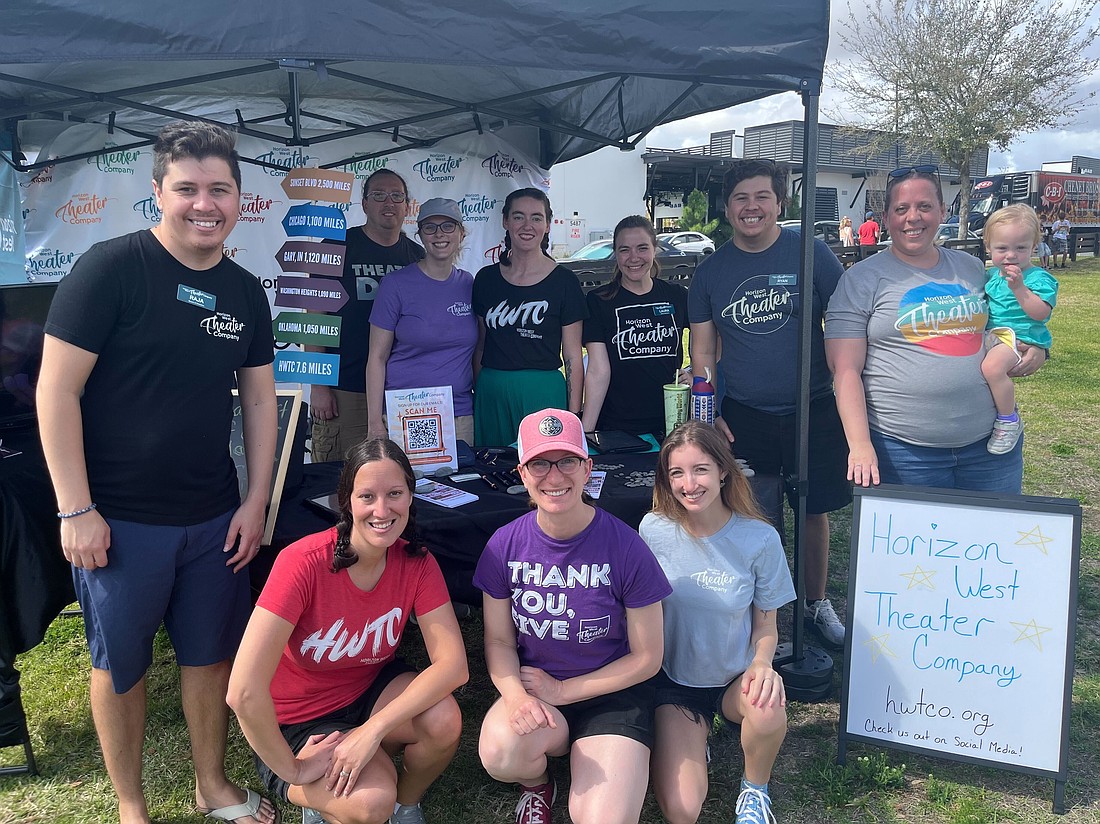 Horizon West Theater Co. members celebrated the announcement of the nonprofit purchasing the permanent facility.