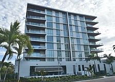 The Unit 201 condominium at 111 Golden Gate Point was built in 2024 and has three bedrooms, three baths and 2,346 square feet of living area.