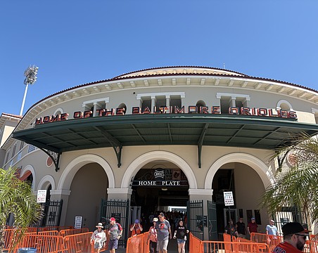 Ed Smith Stadium in Sarasota has served as the spring training home of the Baltimore Orioles since 2010.