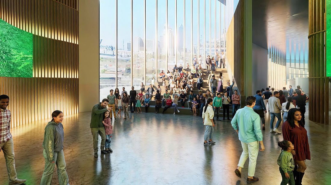 Display areas included in the design of the Museum of Science and History's Northbank museum include The Nexus, which will include flexible event space for workshops and other events, the museum said.