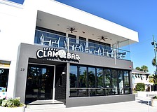 Speaks Clam Bar, pictured after its 2018 opening, closed on St. Armands Key earlier this month.