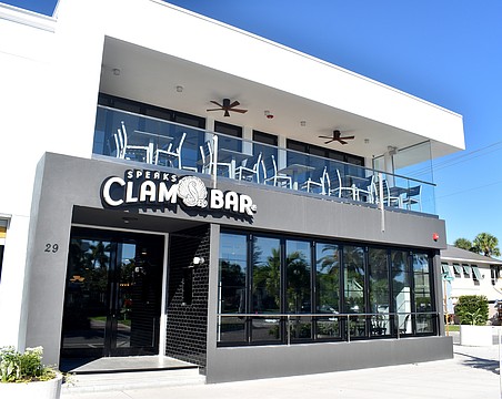 Speaks Clam Bar, pictured after its 2018 opening, closed on St. Armands Key earlier this month.