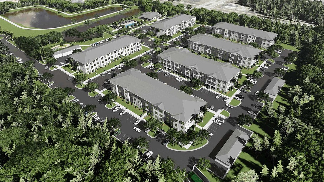 Madison Seagrass, a 278-unit apartment complex being built in St. Augustine, is under development in accordance with Florida’s Live Local Act.