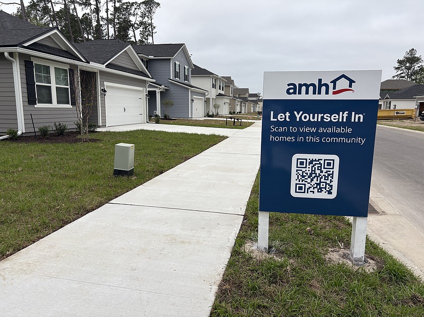 New residential development in North Jacksonville includes Durbans Point Place near New Berlin Road, where self-guided tours are available to prospective renters.