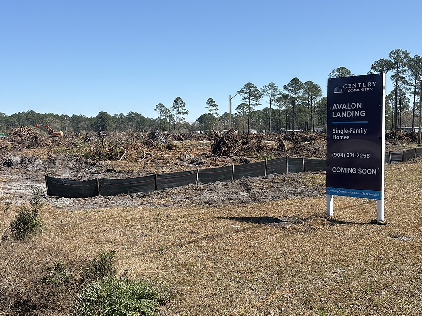 Construction is underway for a development off of Yellow Bluff Road and Jake Road. Developers plan to build 48 single-family homes, according to the city’s Planning Department.