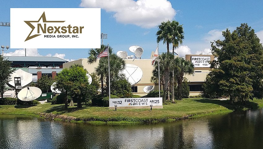 Nexstar purchased Tegna Inc., which owns TV stations WTLV TV-12 and WJXX TV-25 at 1070 E. Adams St. in Jacksonville.