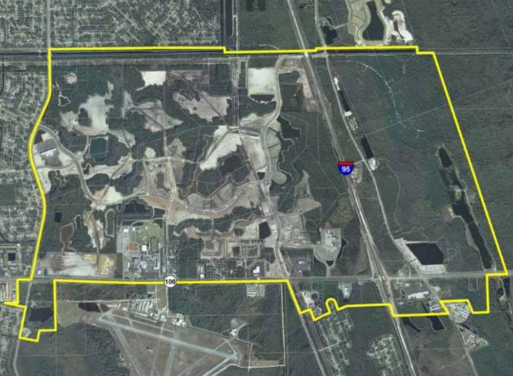 The Town Center Community Redevelopment Area in Palm Coast. Courtesy of Palm Coast