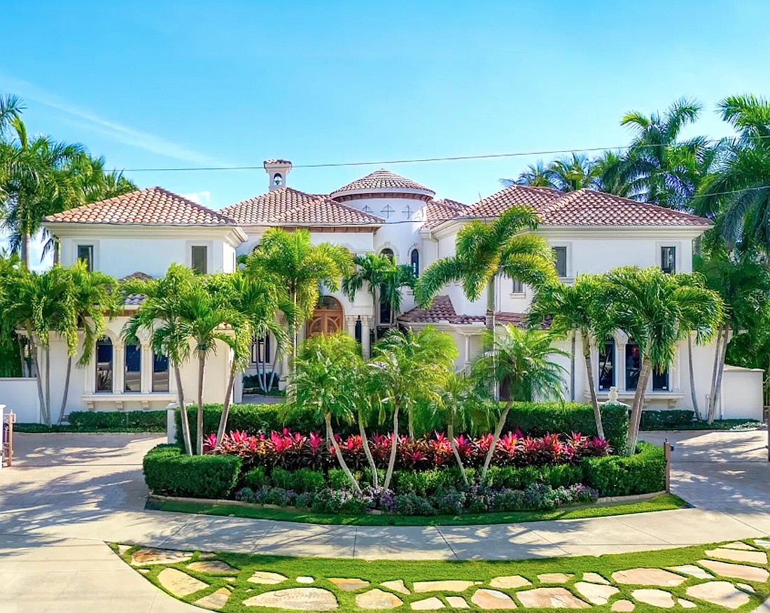 This Lido Shores home at 1436 John Ringling Parkway is listed at $12.98 million.