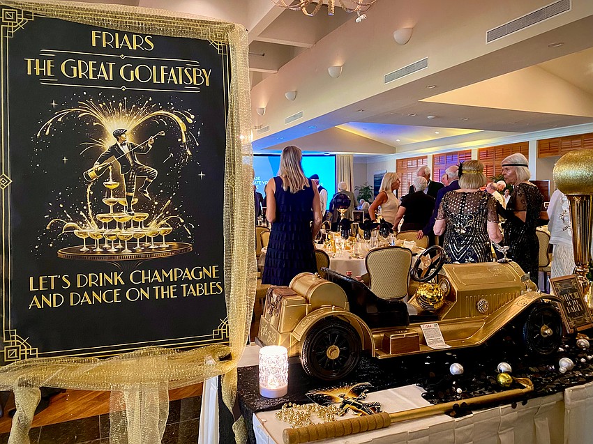 The Friars Club themed the end-of-season dinner and awards evening after 