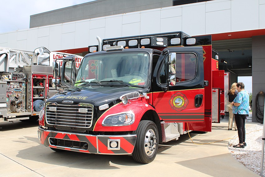 Longboat Key Fire Rescue's fleet was on full display.