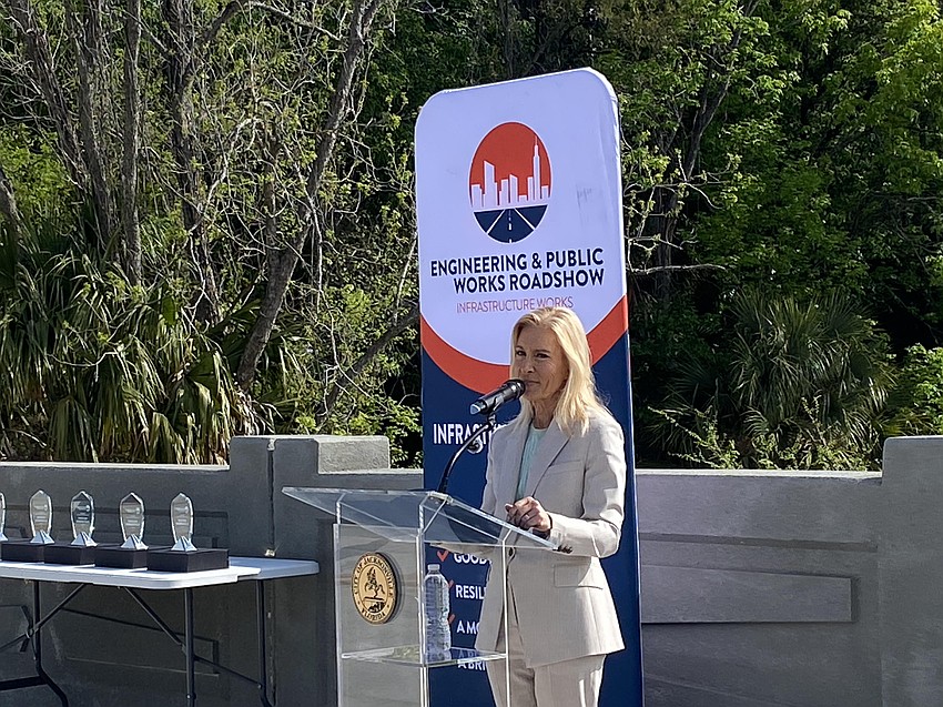 Jacksonville Mayor Donna Deegan said during a March 26 ribbon-cutting for the Stockton Street bridge over McCoys Creek that the project would be “a very big deal to those who have lived through decades and decades of flooding in this area.”