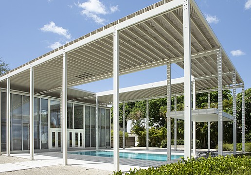 The Umbrella House was built in 1953.