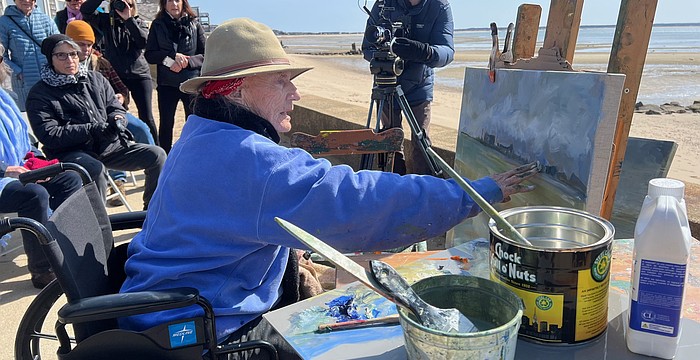 "Anne Packard: An Artist's Resolve" screens at the Sarasota Film Festival on Sunday, April 12, with the artist and director Arthur Egeli in attendance.