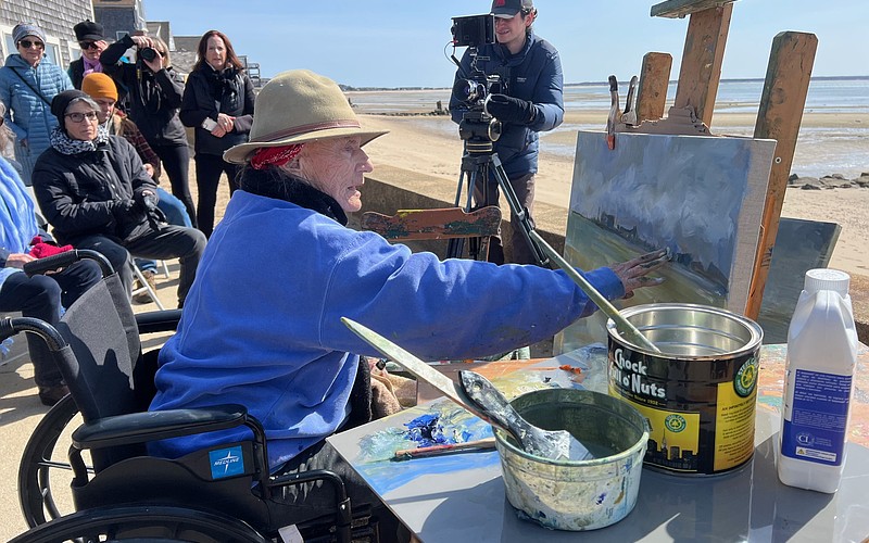 "Anne Packard: An Artist's Resolve" screens at the Sarasota Film Festival on Sunday, April 12, with the artist and director Arthur Egeli in attendance.