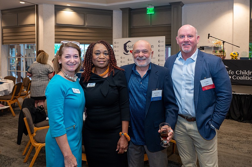 Kirsten Russell, Jacqueline House, Paul Couzelis and T.J. Goelz