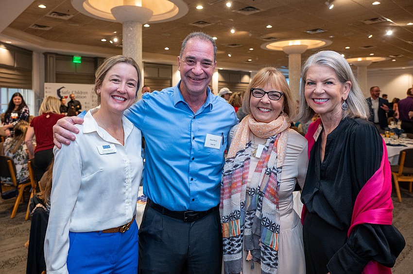 Jenny Slusser, Dave Stone, Joan Geyer and Sally Schule