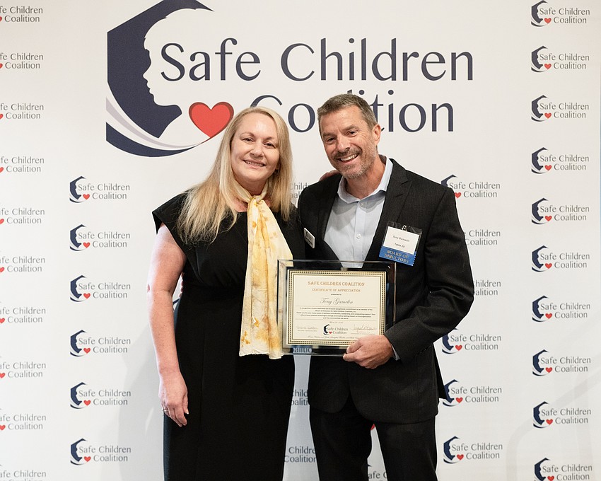 SCC President and CEO Brena Slater  and Board Chair Tony Gamelin