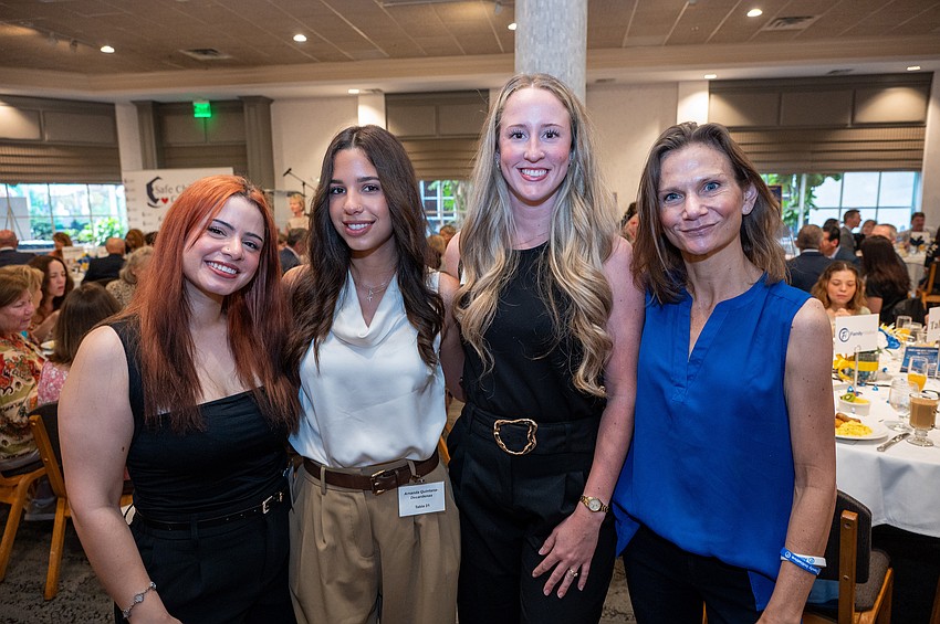 Diana Caicedo, Amanda Quintana Descardenas, Abigail Williams and Carolyn Northup