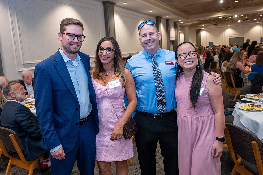 Adam Balas, Natasha Amedio and Matthew and Michele Rzepa