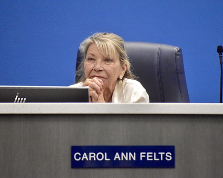 Late Commissioner Carol Ann Felts will be honored April 18 at Crane Park.