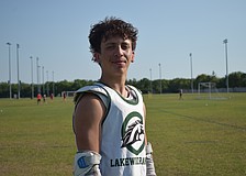 Mickey Cohen is the leading scorer for Lakewood Ranch High boys lacrosse this season. He surpassed 100 career goals as a junior in 2025.