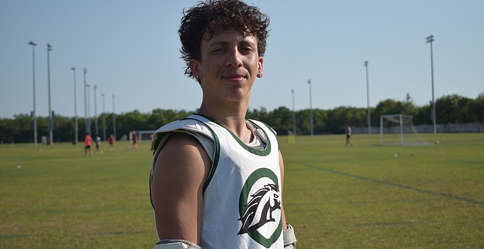 Mickey Cohen is the leading scorer for Lakewood Ranch High boys lacrosse this season. He surpassed 100 career goals as a junior in 2025.