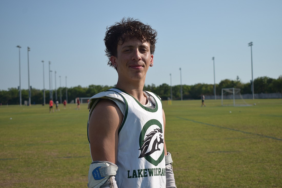 Mickey Cohen is the leading scorer for Lakewood Ranch High boys lacrosse this season. He surpassed 100 career goals as a junior in 2025.