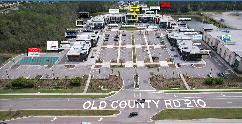 Boost Coffee & Energy intends to build on an outparcel in The Forum at Greenbriar along Old County Road 210 in St. Augustine in Nassau County. Boost Coffee & Energy intends to build on an outparcel in The Forum at Greenbriar along Old County Road 210 in St. Augustine in Nassau County.