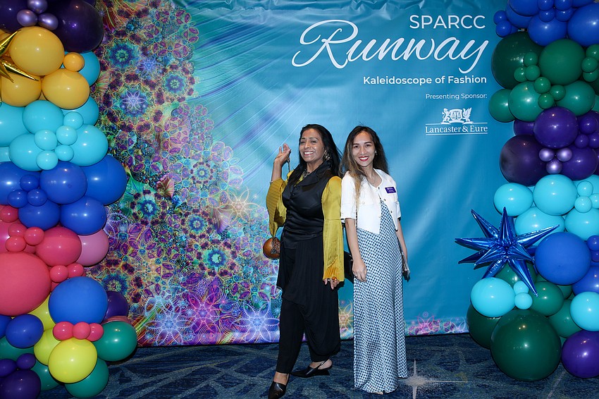 Lourdes Guerrero and SPARCC Communications Manager Ning Tinsley stop for a quick photo.