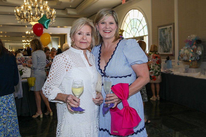 Deborah Pelton and Megan Auer Micale attend each year in Ellie Auer's honor.