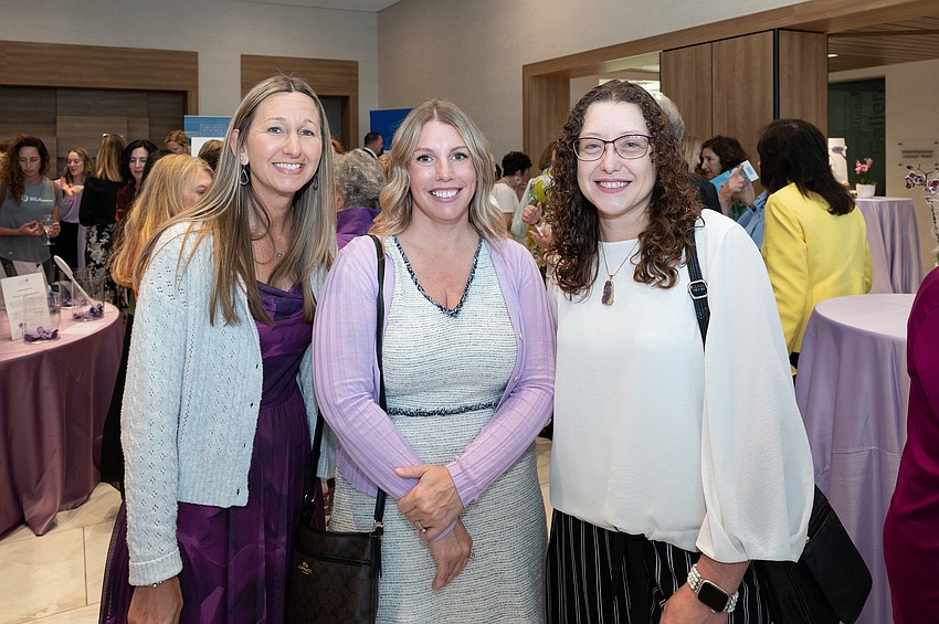 Jennifer Meyer, Amie Huff and Susan Roy