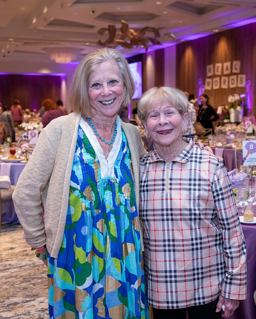 Betsy Garner Wyant and Dottie Baer Garner