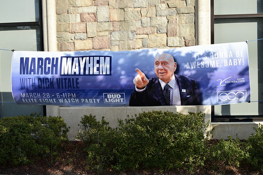 Dick Vitale has raised over $105 million for pediatric cancer research via the V Foundation. He'll host his 21st annual gala May 1 at the Ritz-Carlton in Sarasota, where he hopes to raise another $10 to $12 million, he said.